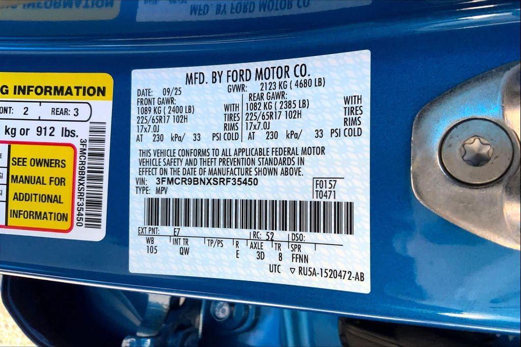 new 2025 Ford Bronco Sport car, priced at $32,634