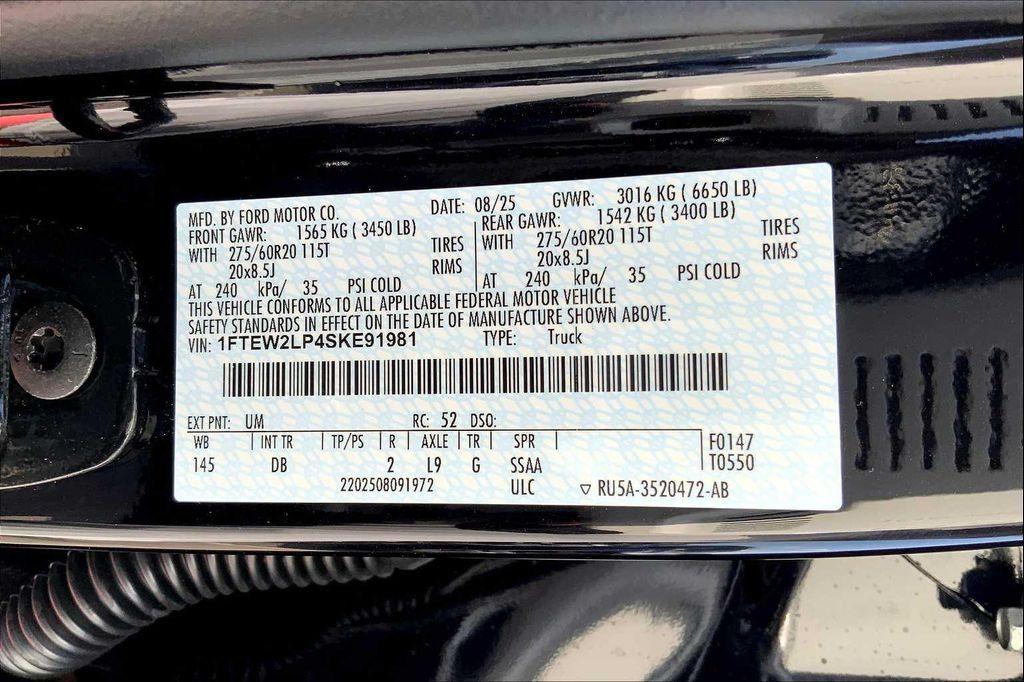 new 2025 Ford F-150 car, priced at $50,394