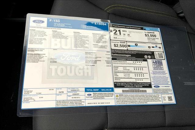 new 2025 Ford F-150 car, priced at $42,165