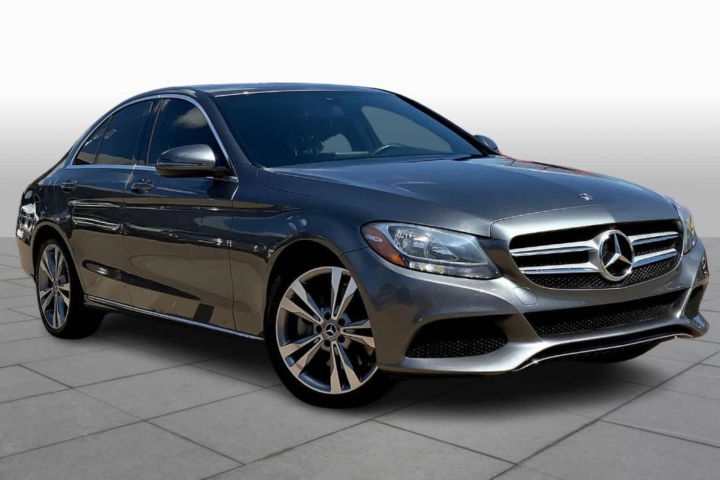 used 2018 Mercedes-Benz C-Class car, priced at $24,000