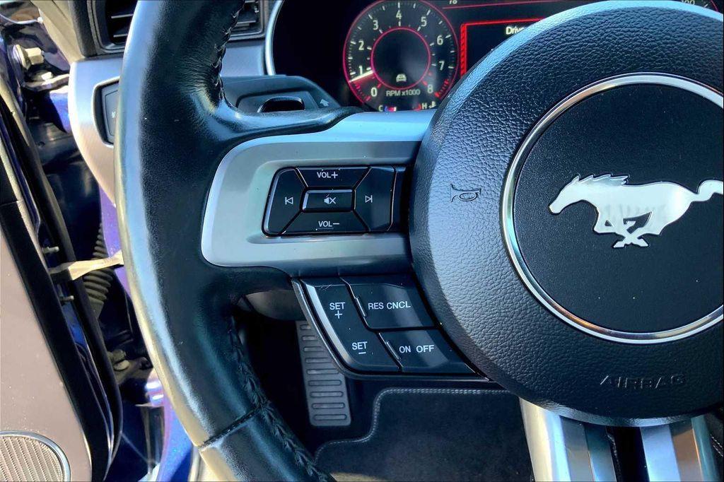 used 2019 Ford Mustang car, priced at $27,215