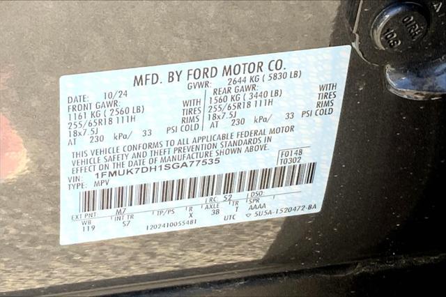 new 2025 Ford Explorer car, priced at $41,916