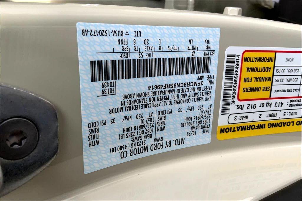 new 2025 Ford Bronco Sport car, priced at $39,185