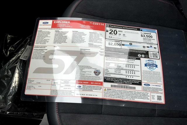 new 2025 Ford Explorer car, priced at $58,103