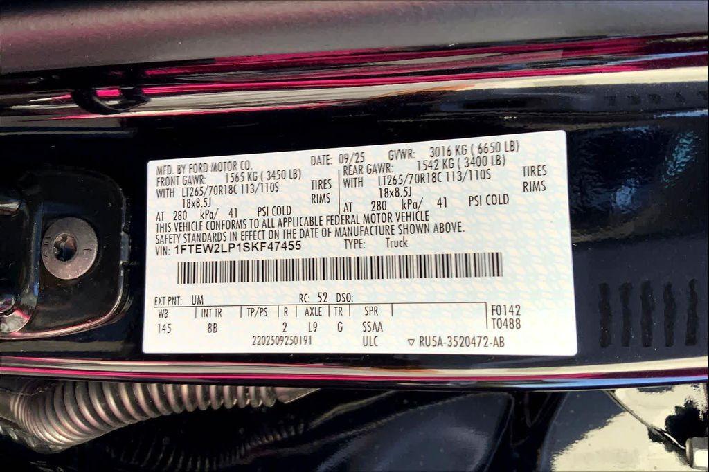 new 2025 Ford F-150 car, priced at $50,700