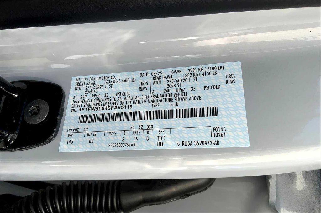 new 2025 Ford F-150 car, priced at $82,142