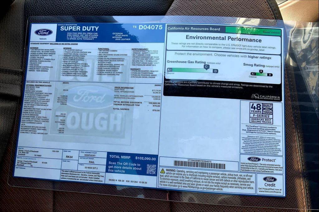 new 2026 Ford F-250 car, priced at $102,090