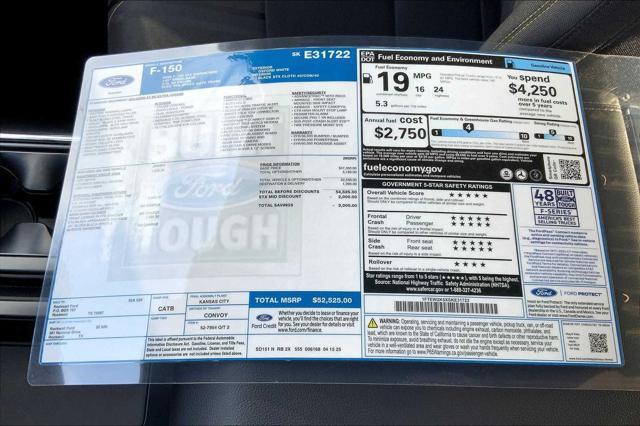 new 2025 Ford F-150 car, priced at $47,665
