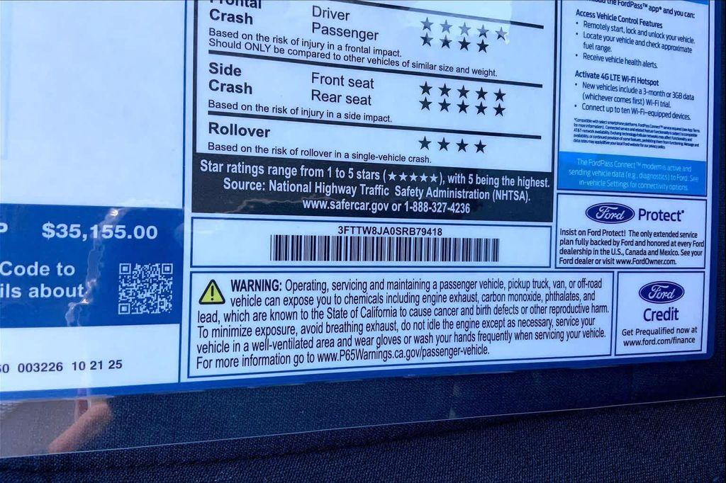 new 2025 Ford Maverick car, priced at $35,155