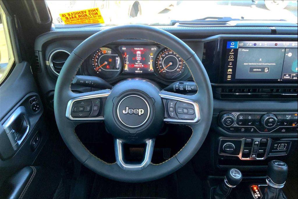 used 2024 Jeep Wrangler car, priced at $46,653