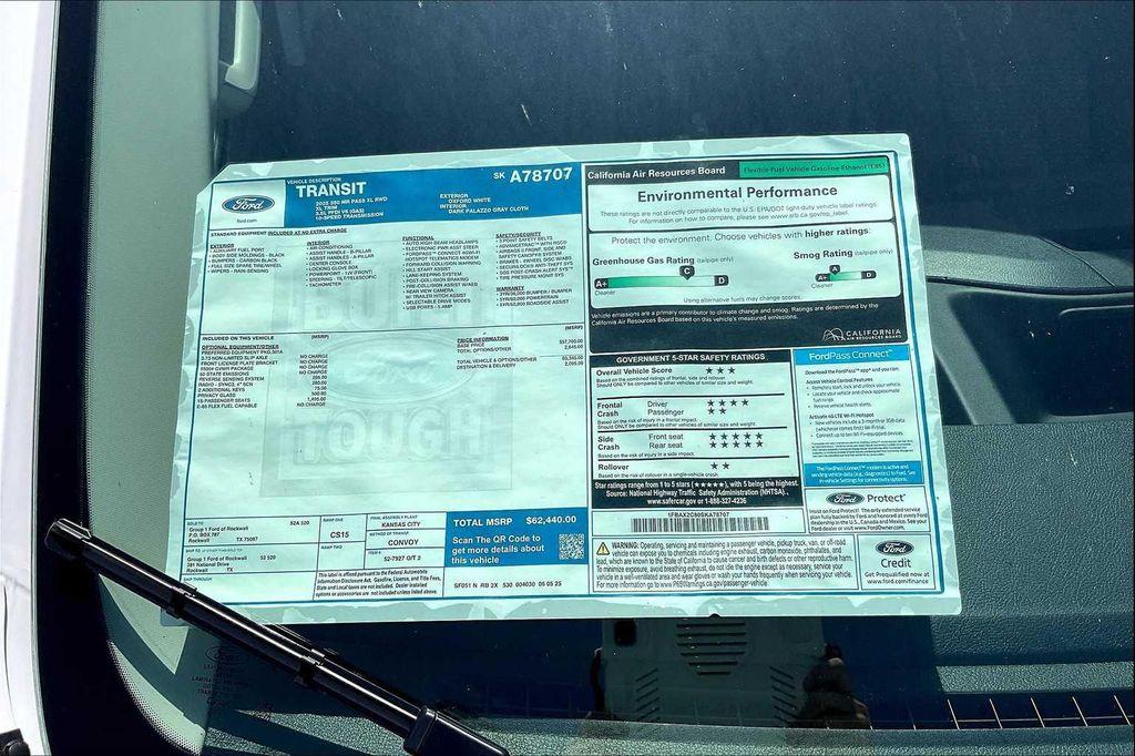 new 2025 Ford Transit-350 car, priced at $62,440