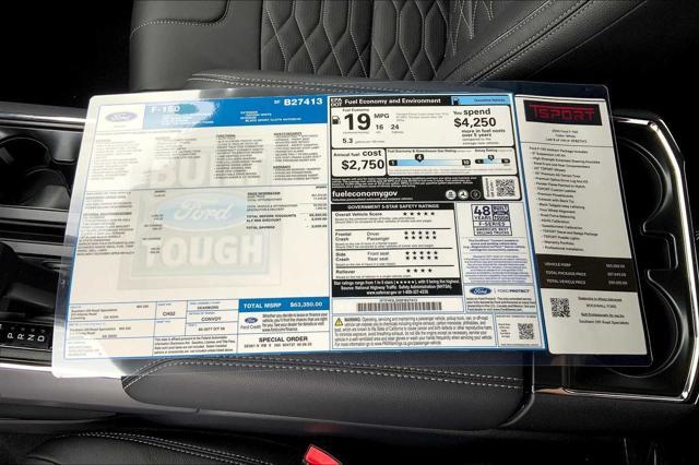 new 2025 Ford F-150 car, priced at $83,991