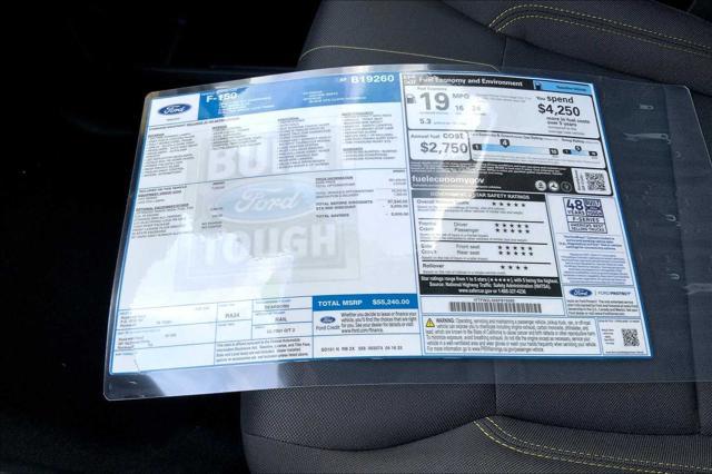 new 2025 Ford F-150 car, priced at $50,256