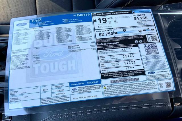 new 2025 Ford F-150 car, priced at $62,402