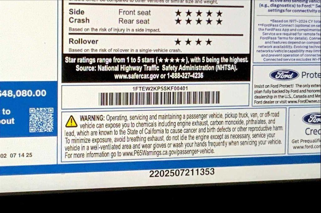 new 2025 Ford F-150 car, priced at $44,737