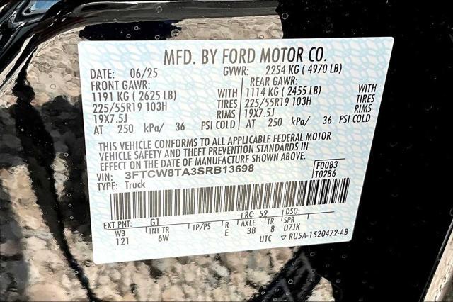 new 2025 Ford Maverick car, priced at $35,725