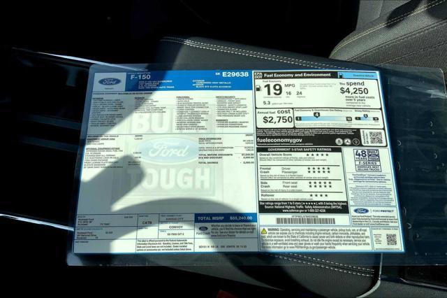 new 2025 Ford F-150 car, priced at $50,256