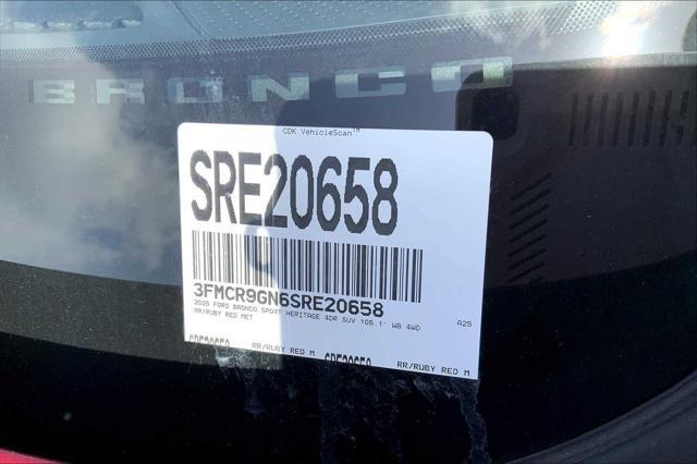 new 2025 Ford Bronco Sport car, priced at $32,065