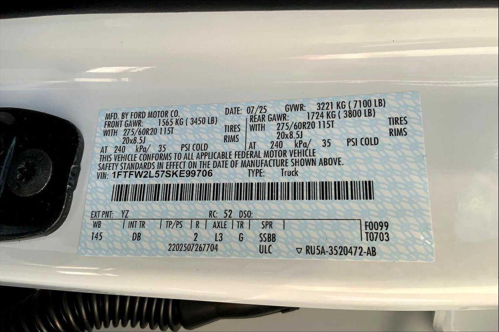 new 2025 Ford F-150 car, priced at $51,712