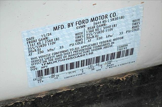 new 2025 Ford Explorer car, priced at $50,857