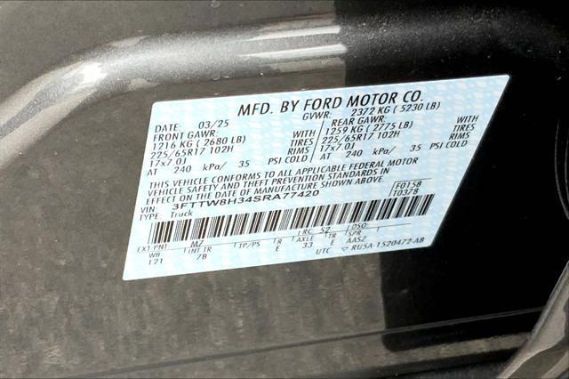 new 2025 Ford Maverick car, priced at $33,775