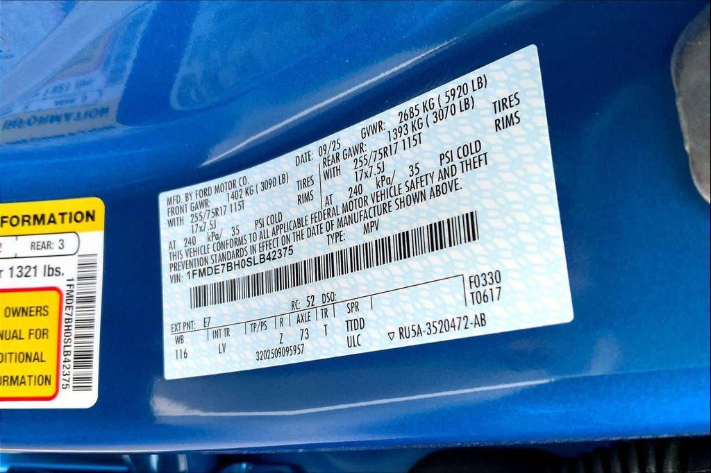 new 2025 Ford Bronco car, priced at $45,608