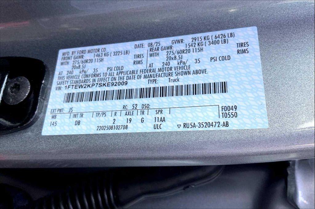 new 2025 Ford F-150 car, priced at $46,348