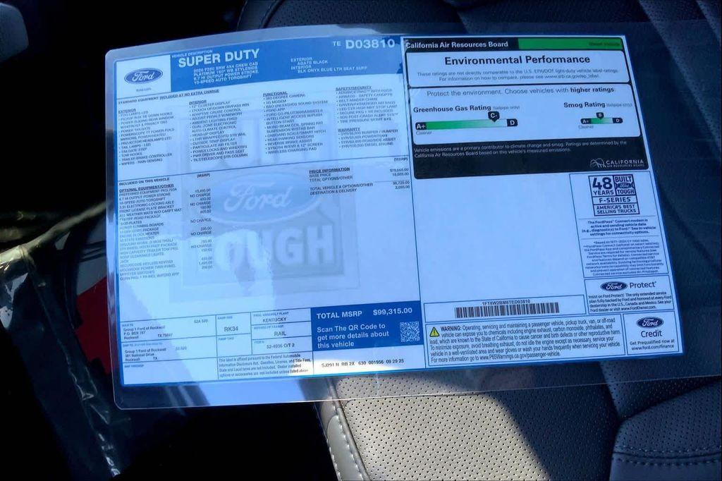 new 2026 Ford F-250 car, priced at $118,915