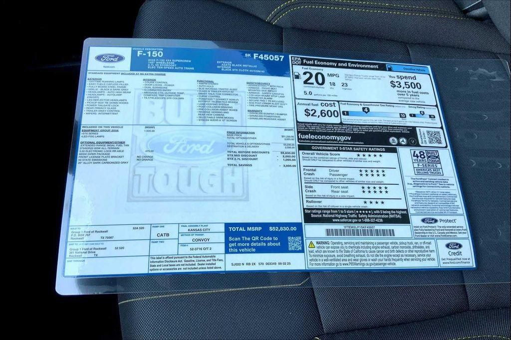 new 2025 Ford F-150 car, priced at $49,178