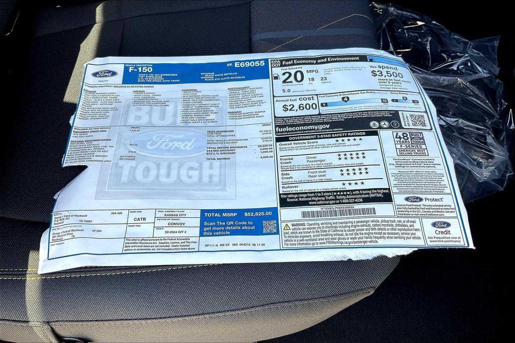 new 2025 Ford F-150 car, priced at $49,629