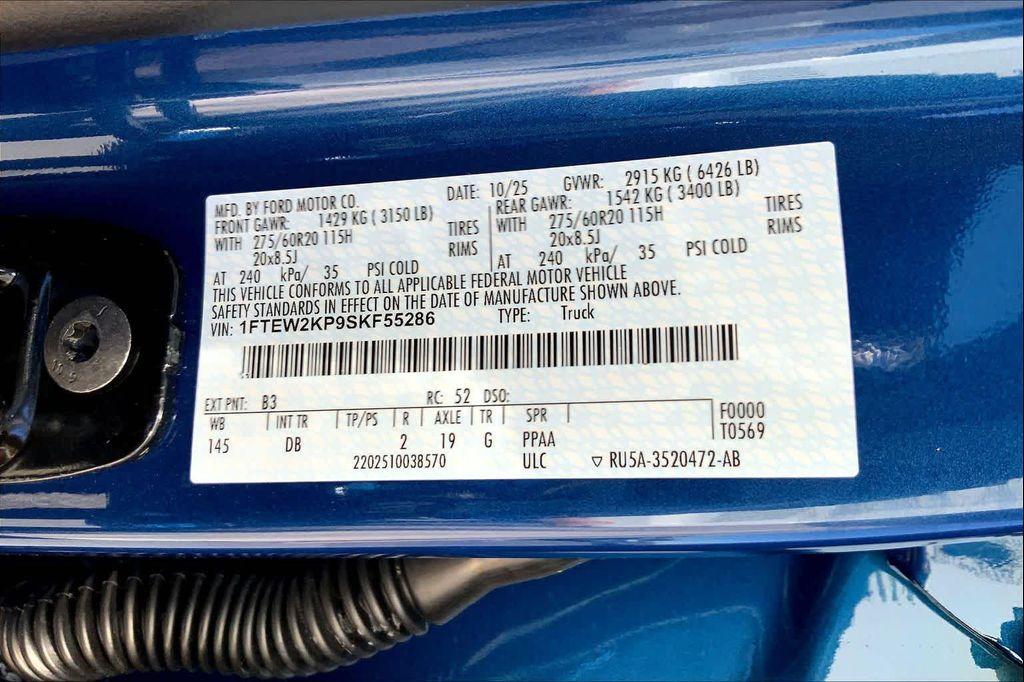 new 2025 Ford F-150 car, priced at $48,875