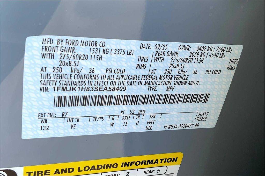 new 2025 Ford Expedition Max car, priced at $73,340