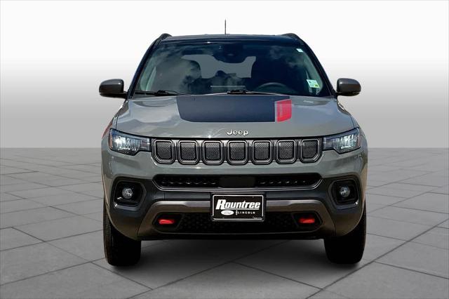 used 2022 Jeep Compass car, priced at $23,399
