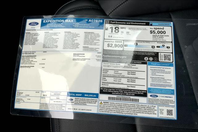 new 2025 Ford Expedition Max car, priced at $82,295