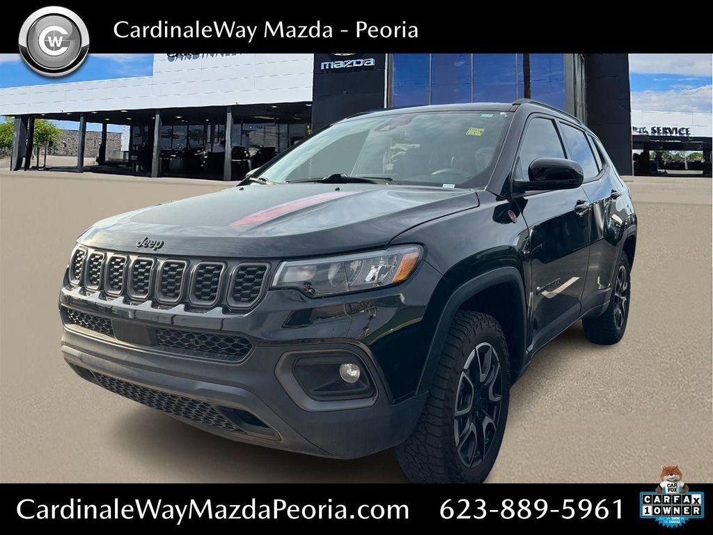 used 2024 Jeep Compass car, priced at $23,982