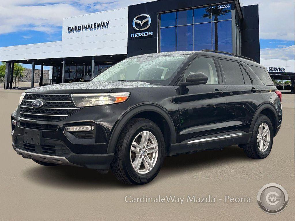 used 2023 Ford Explorer car, priced at $25,849