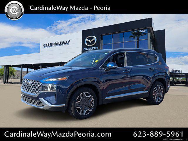 used 2021 Hyundai Santa Fe car, priced at $24,988