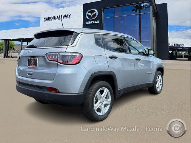used 2023 Jeep Compass car, priced at $18,824