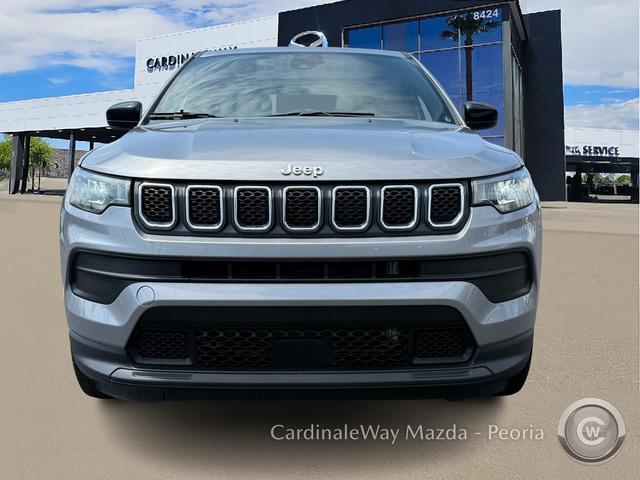 used 2023 Jeep Compass car, priced at $18,824