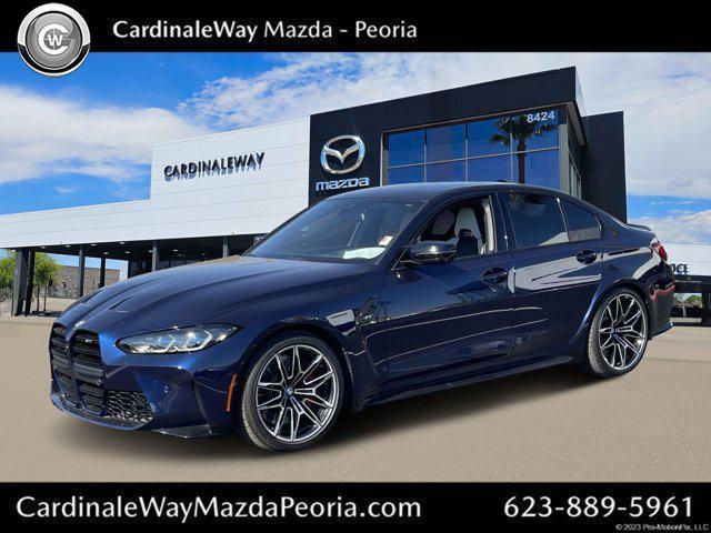 used 2022 BMW M3 car, priced at $68,849