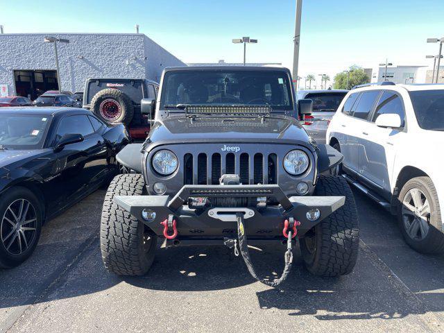 used 2017 Jeep Wrangler Unlimited car, priced at $22,357