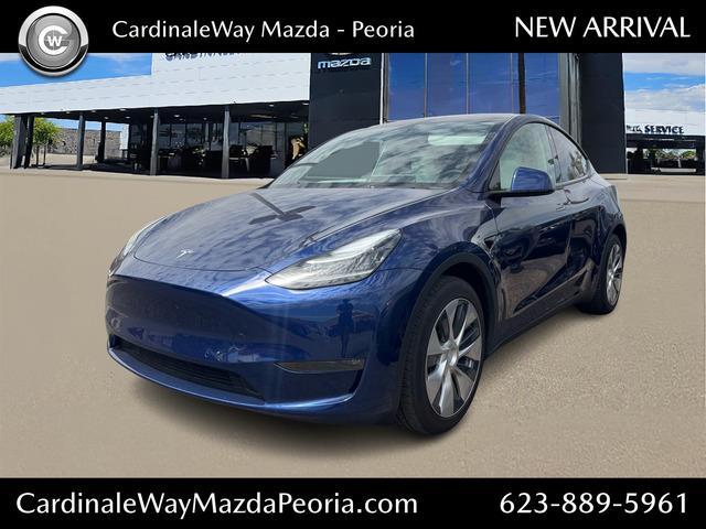 used 2021 Tesla Model Y car, priced at $27,432