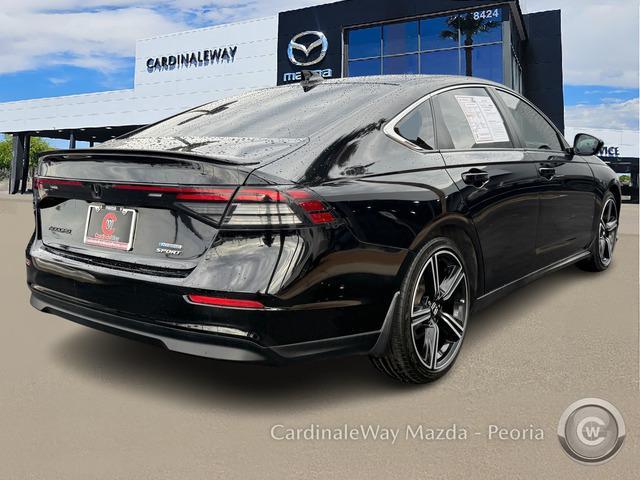 used 2024 Honda Accord Hybrid car, priced at $27,438