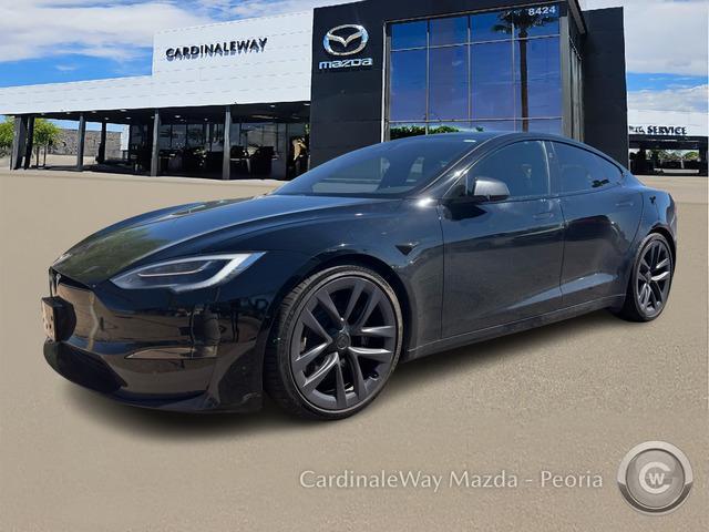 used 2021 Tesla Model S car, priced at $52,864