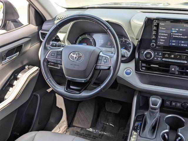 used 2021 Toyota Highlander Hybrid car, priced at $36,988