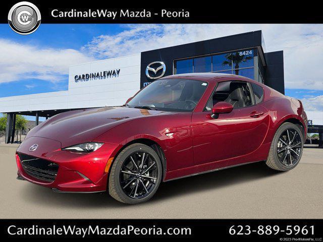 new 2024 Mazda MX-5 Miata RF car, priced at $34,210