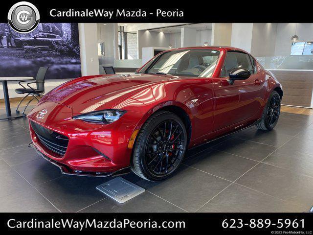 new 2024 Mazda MX-5 Miata RF car, priced at $37,685