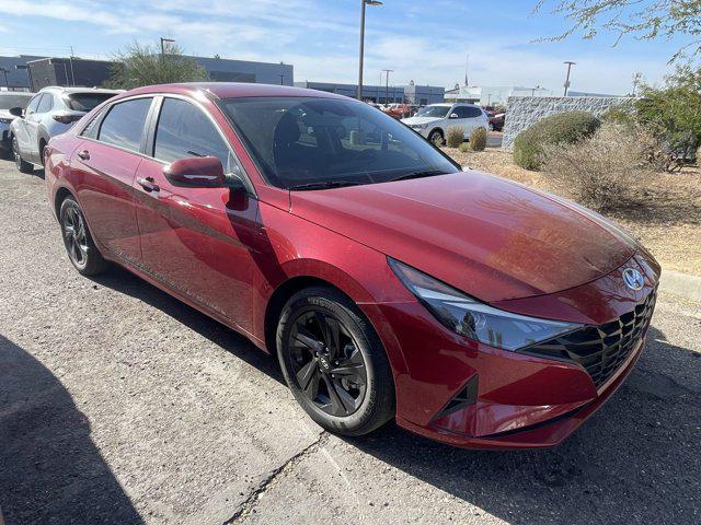 used 2021 Hyundai Elantra HEV car, priced at $18,988