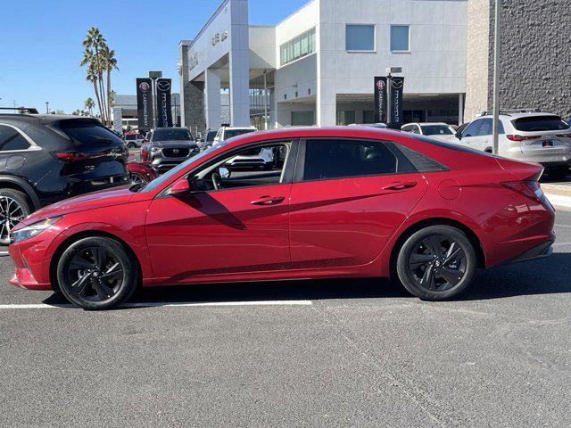 used 2021 Hyundai Elantra HEV car, priced at $18,869