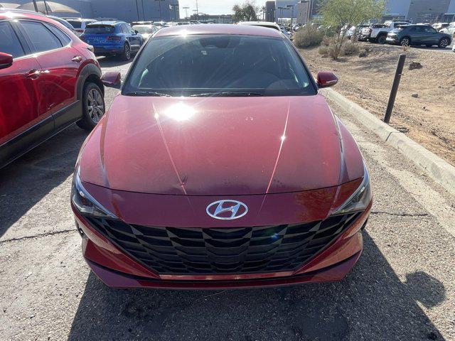 used 2021 Hyundai Elantra HEV car, priced at $18,988